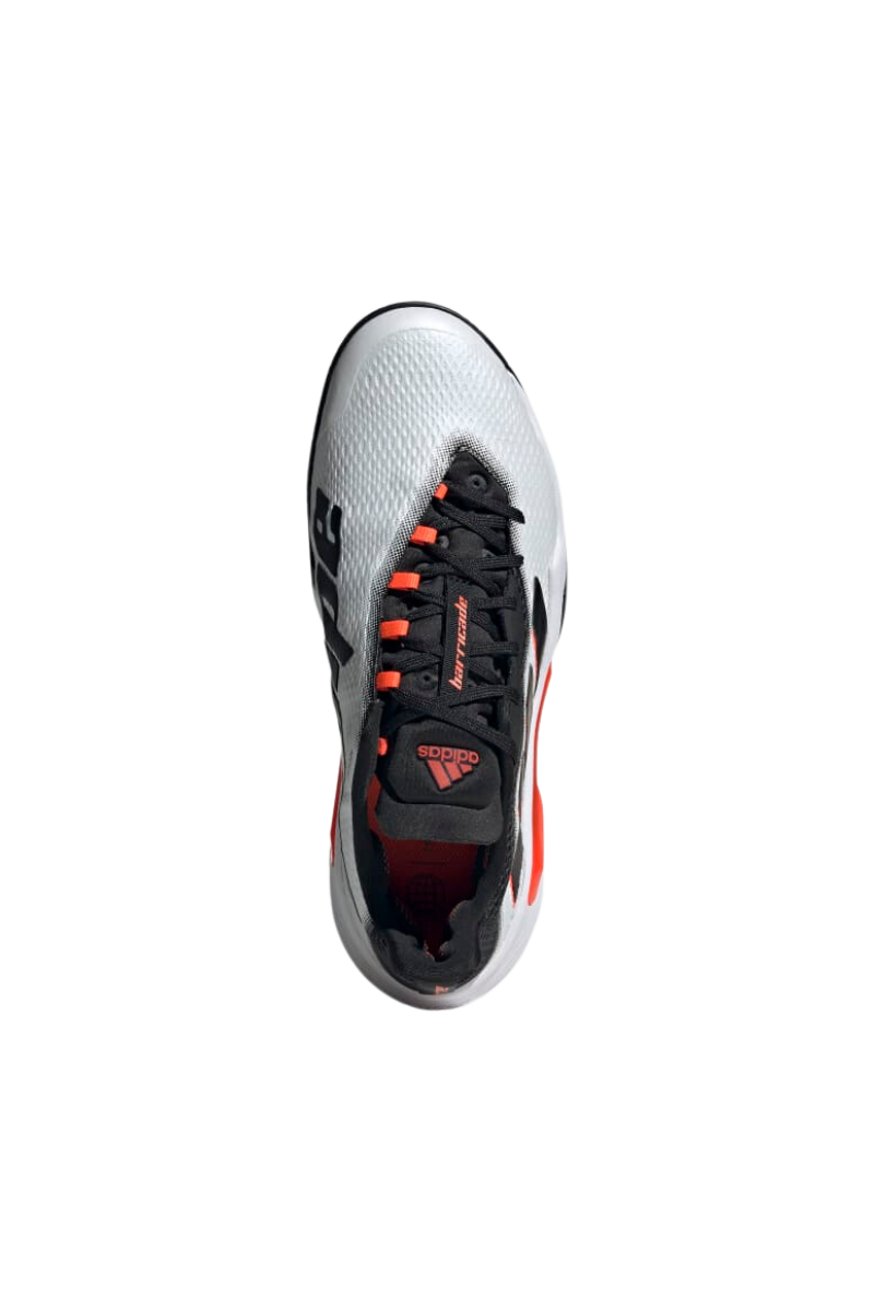 Adidas Barricade - Herre Padel Sko - Hvid / Rød