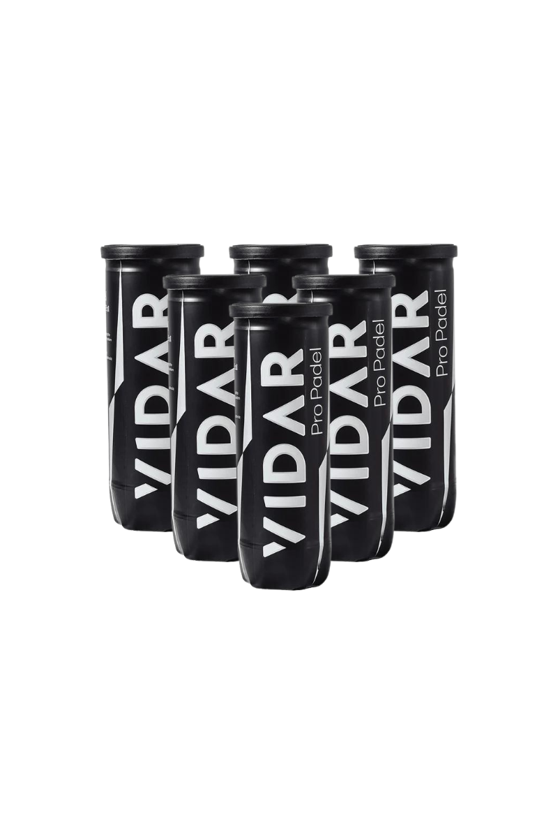 VIDAR Padel bolde - 6 rør