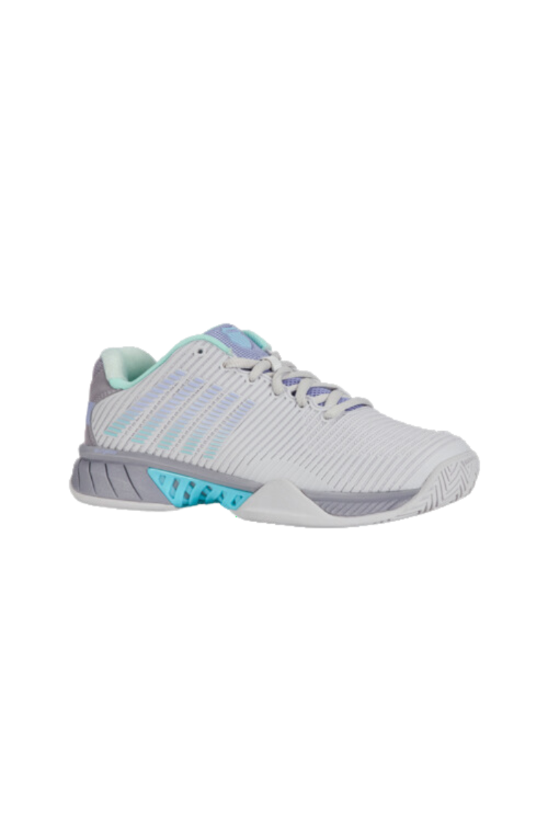 K-Swiss Hypercourt Express 2 - Grå/Blå - Dame - Padel sko