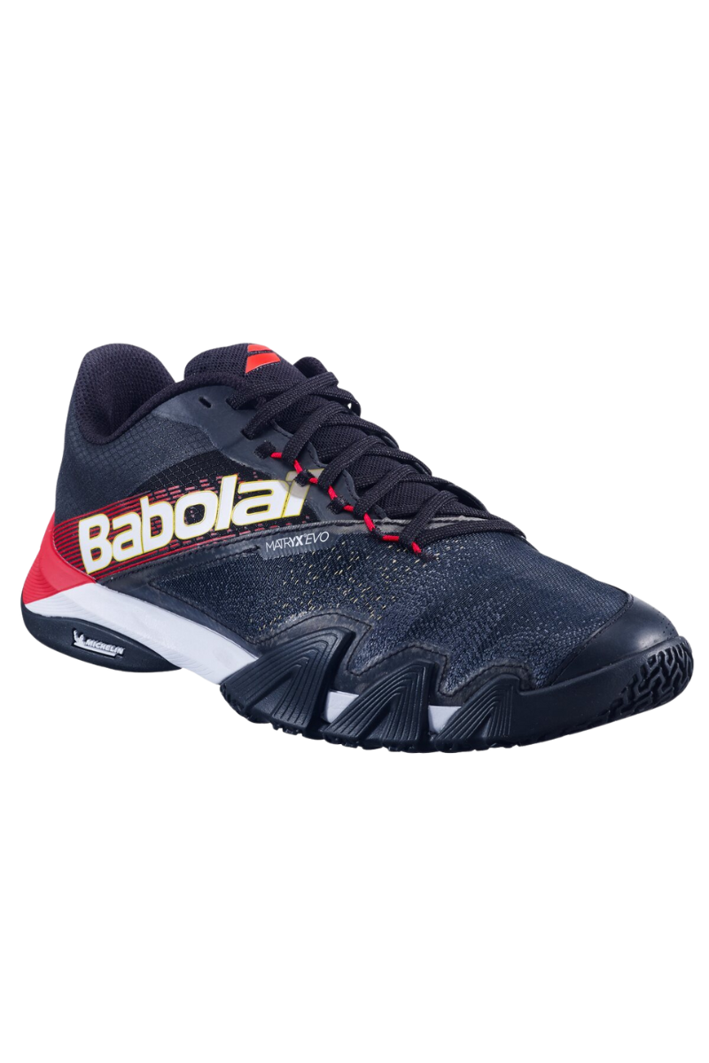Babolat Jet Premura 2 - Padel Sko - Herre - Sort / Rød