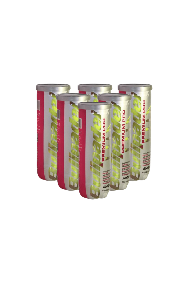 Bullpadel Premium Pro - 6 rør