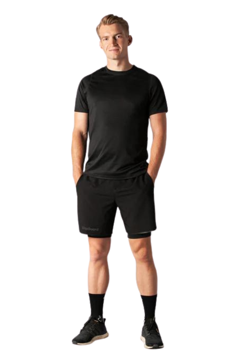 Liiteguard GLU-TECH 2in1 Shorts - Sort