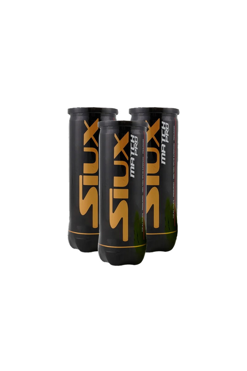 Siux Match Pro - Padel Bolde - 3 rør