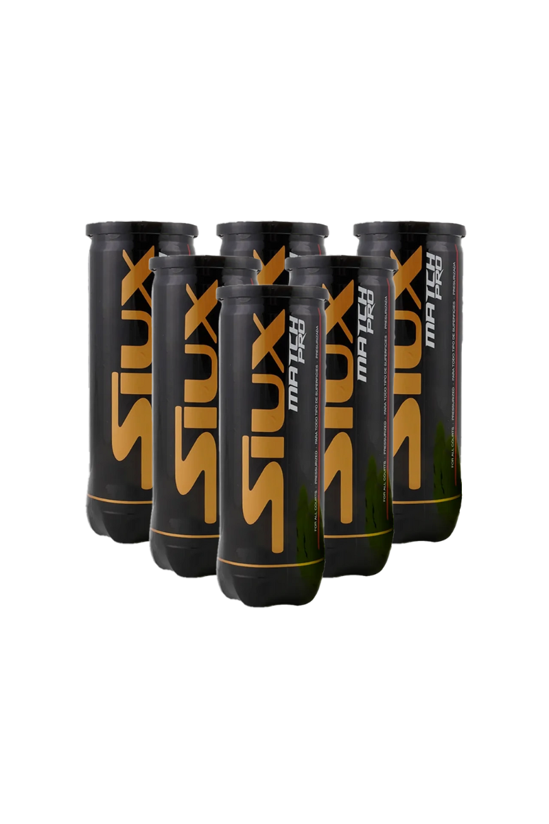 Siux Match Pro - Padel Bolde - 6 rør