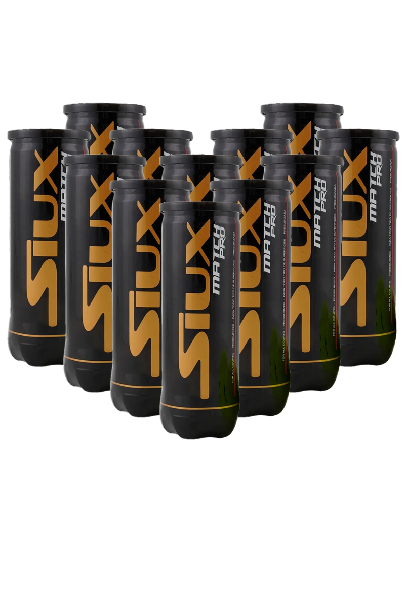 Siux Match Pro - Padel Bolde - 12 rør