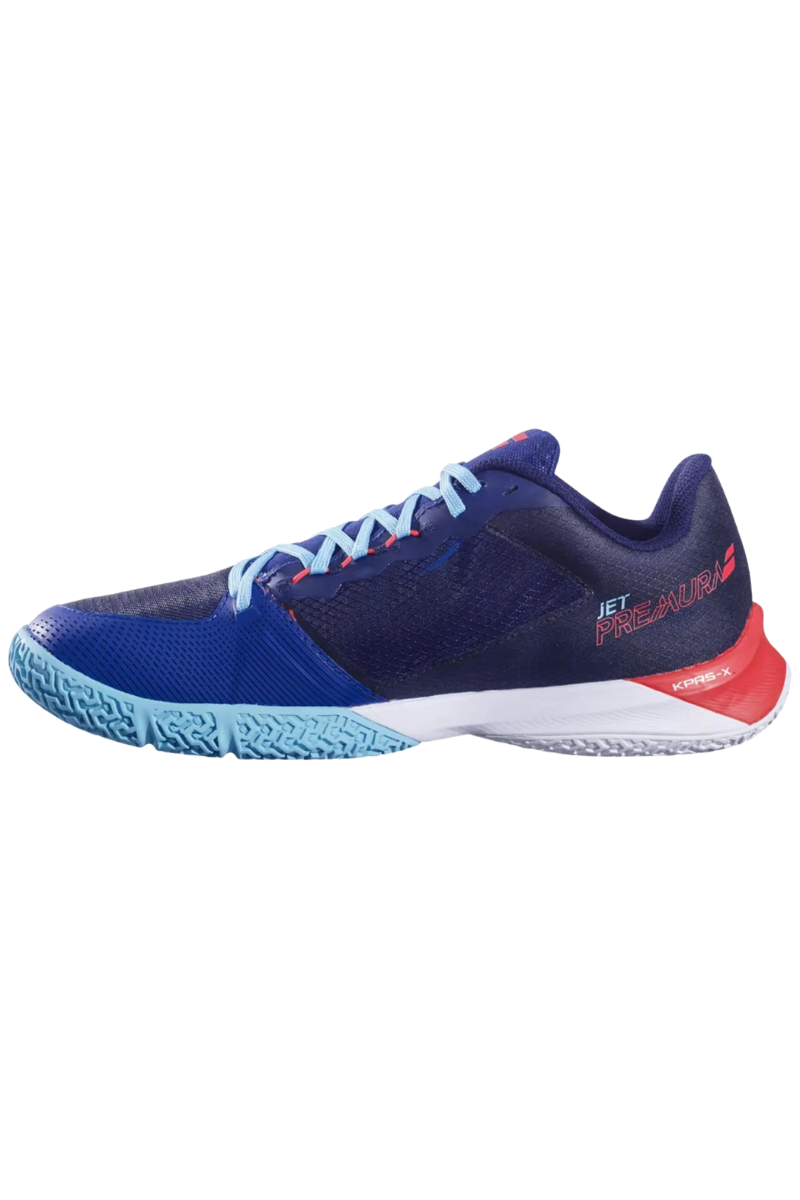 Babolat Jet Premura 2 - Padel Sko - Herre - Navy / Rød -