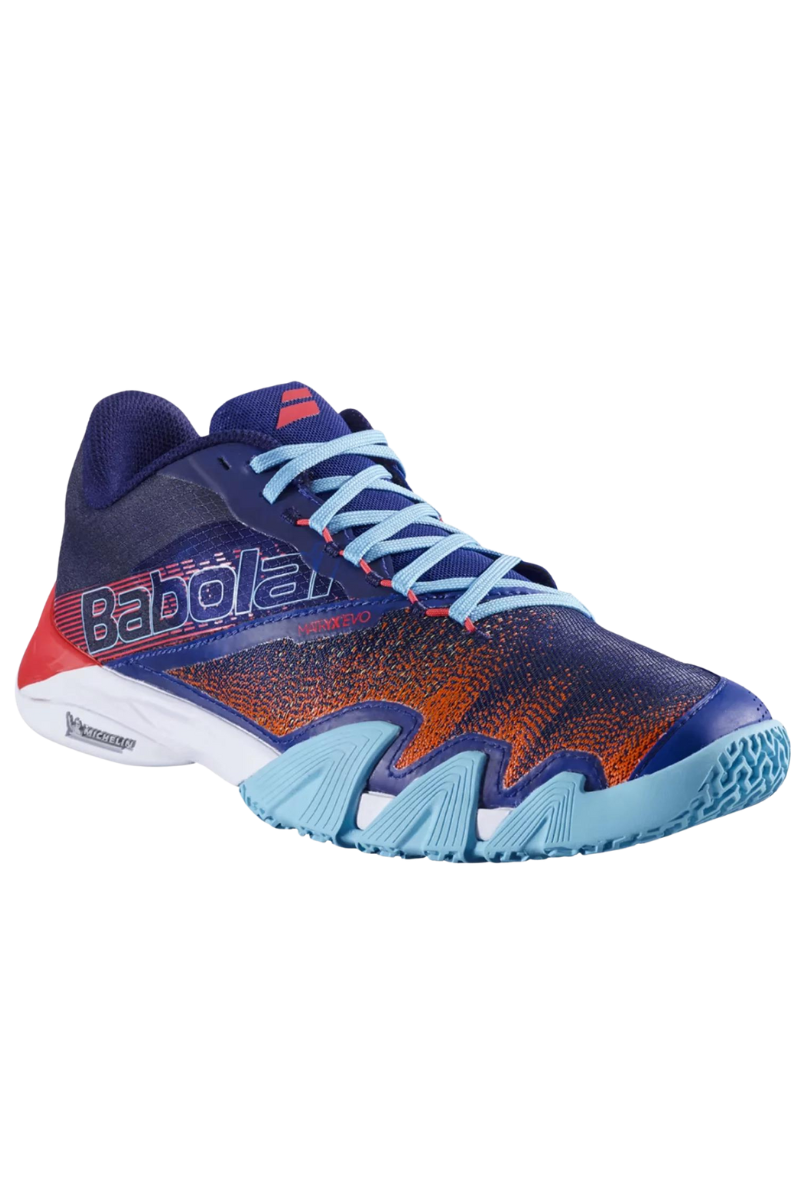 Babolat Jet Premura 2 - Padel Sko - Herre - Navy / Rød -