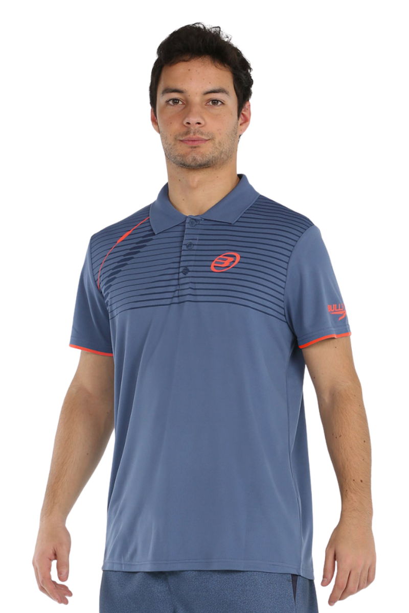 Bullpadel Creuse Polo T-shirt - Blå - Padelrack.dk