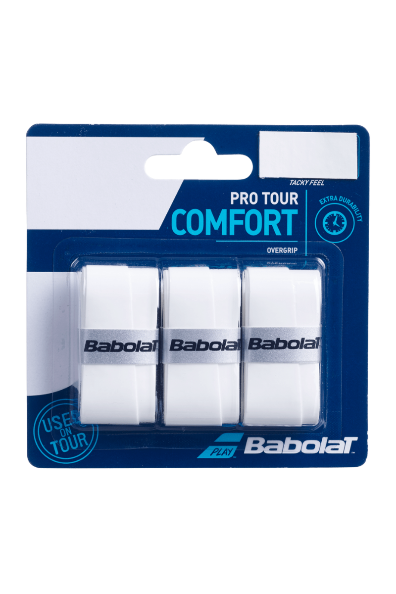 Babolat Pro Tour Grip - Hvid - Padelrack.dk