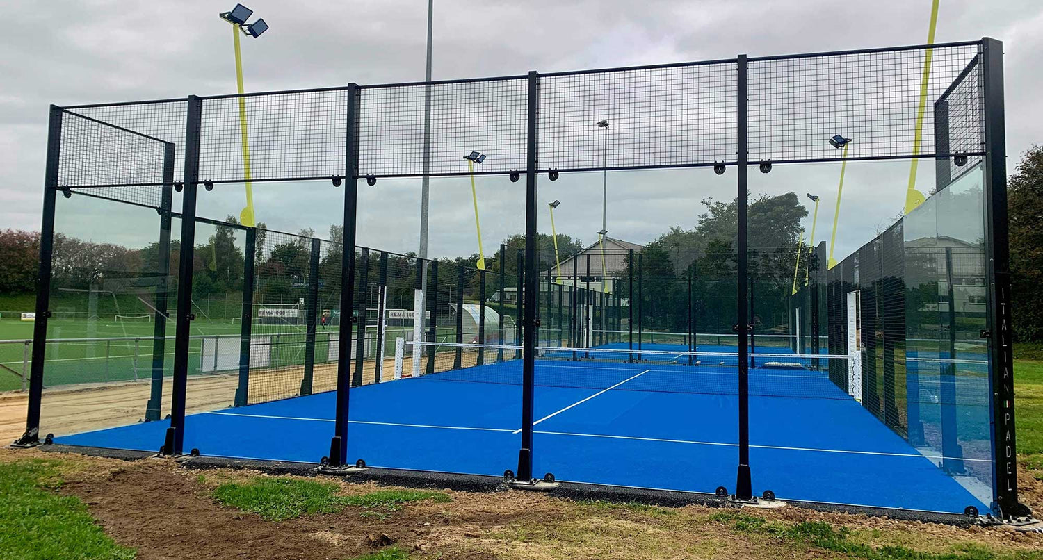 Jelling har åbnet 2 udendørs padelbaner!