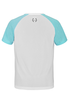 Babolat t-shirt - Hvid/Blå - Juan Lebron