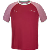 Babolat Crew Neck Tee - Juan Lebron - Rød