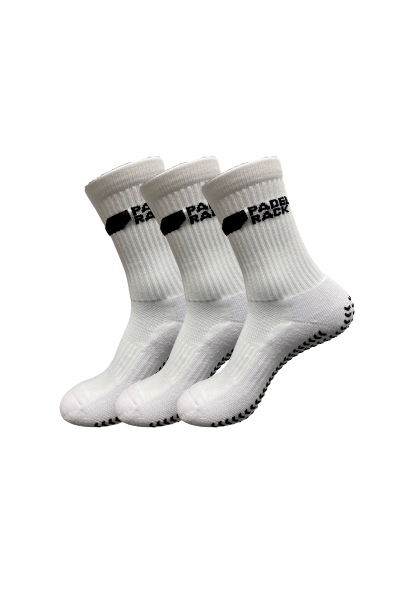 Padelrack Grip Strømper - Hvid - 3 - Padel Grip Socks