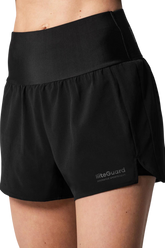 Liiteguard GLU-TECH 2in1 Shorts - Sort - Dame