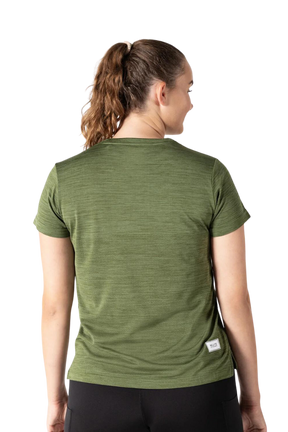 Liiteguard RE-LIITE T-shirt - Armygrøn - Dame