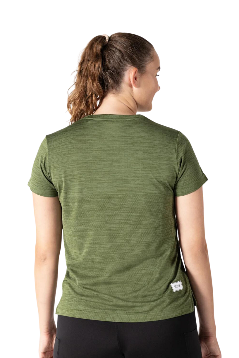 Liiteguard RE-LIITE T-shirt - Armygrøn - Dame