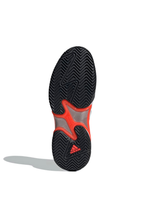 Adidas Barricade - Herre Padel Sko - Hvid / Rød