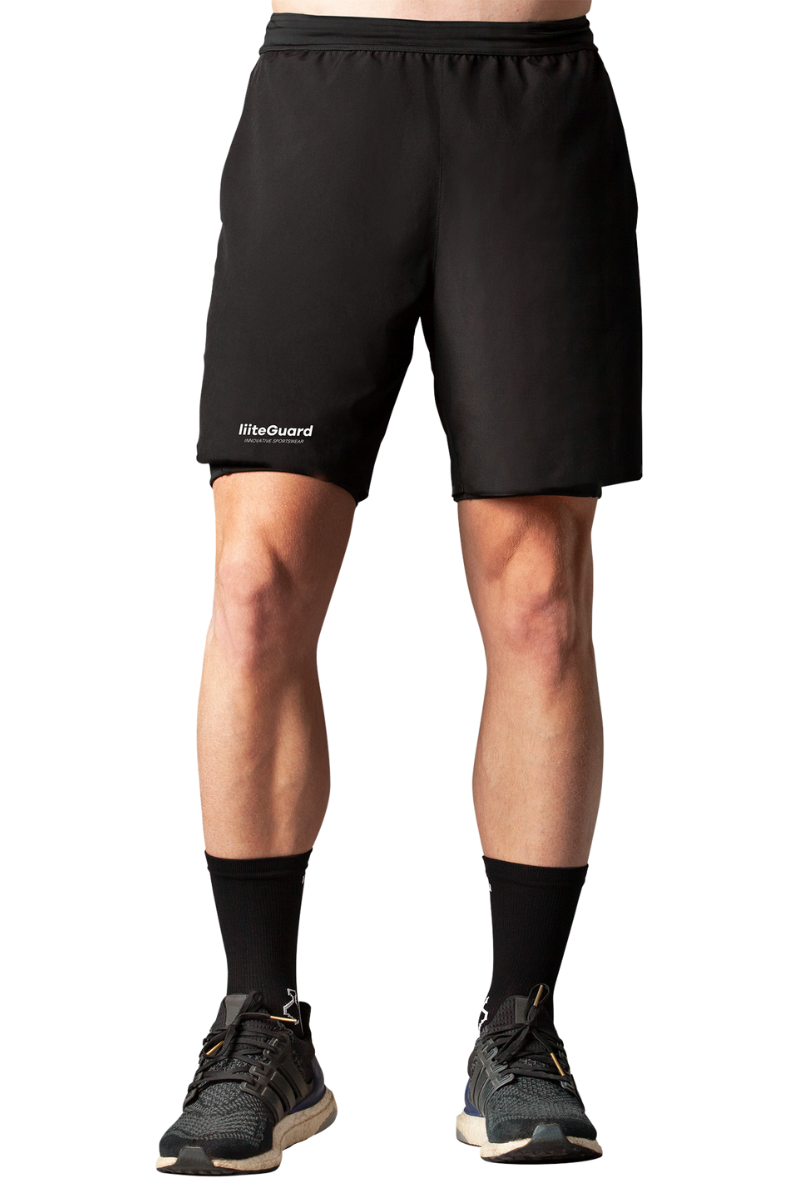 Liiteguard GLU-TECH 2in1 Shorts - Sort