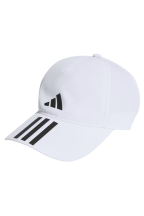 Adidas BB 3 Stripes Cap - Hvid