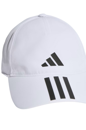 Adidas BB 3 Stripes Cap - Hvid