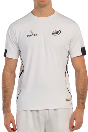 Bullpadel Borni - Officiel Premier Padel T-shirt - Hvid