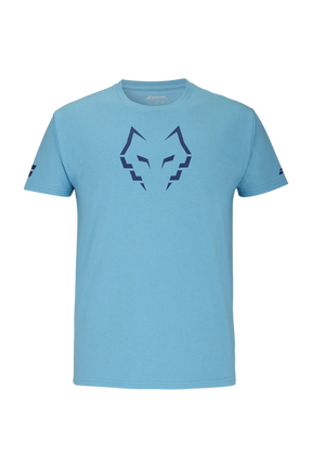 Babolat Cotton T-shirt - Juan Lebrón - Cyan Blue