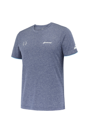 Babolat Crew Neck Tee - Juan Lebron - Blå