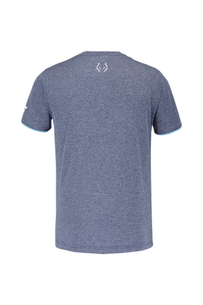 Babolat Crew Neck Tee - Juan Lebron - Blå