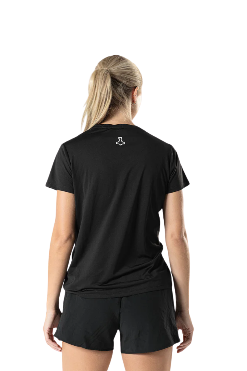 Liiteguard Ground Tech T-shirt - Sort - Dame