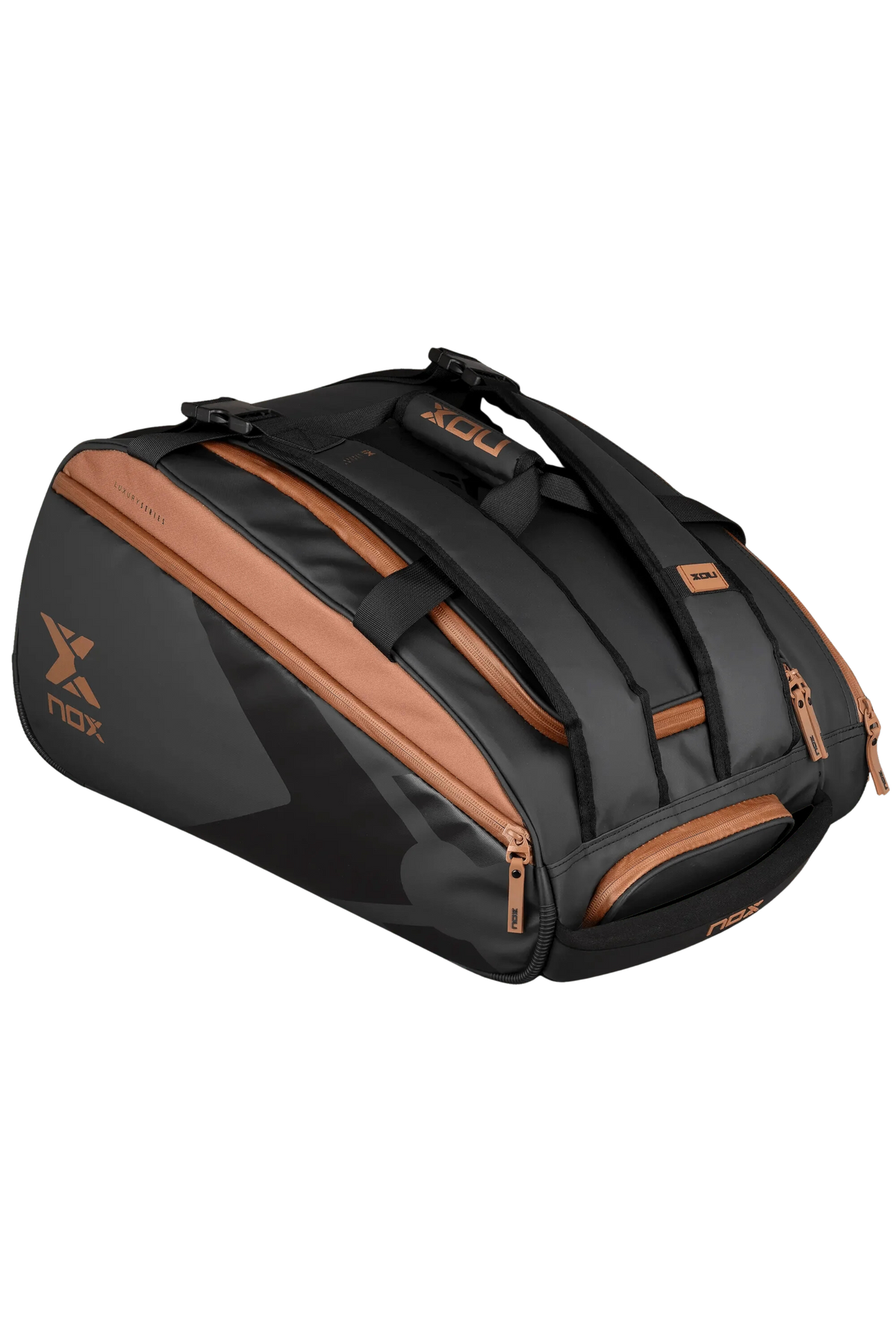 Nox Luxury Open Series padeltaske 2025 Sort / Brun