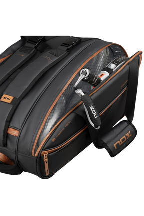 Nox Luxury Open Series padeltaske 2025 Sort / Brun