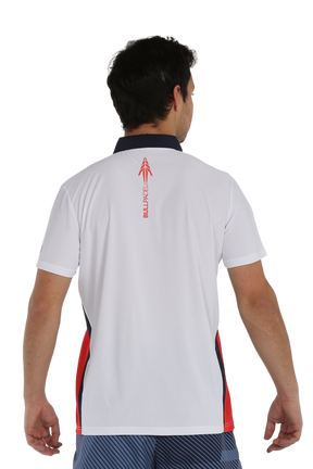 Bullpadel Creuse Polo T-shirt - Hvid - Padelrack.dk