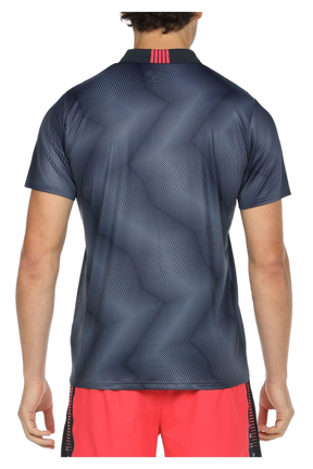 Bullpadel Repro Polo T-shirt - Navy - Padelrack.dk