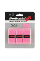 Bullpadel Overgrip - Komfort / Absorvent - Pink - Padelrack.dk