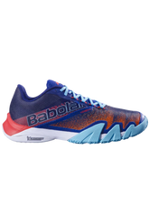 Babolat Jet Premura 2 - Padel Sko - Herre - Navy / Rød -