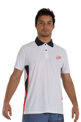 Bullpadel Creuse Polo T-shirt - Hvid - Padelrack.dk