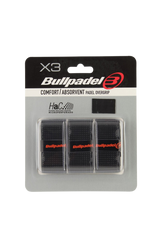 Bullpadel Overgrip - Komfort / Absorvent - Sort - Padelrack.dk